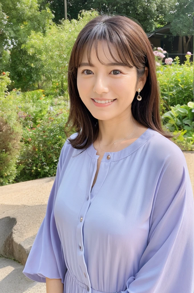 ((Highest quality)), ((masterpiece)), (detailed),Perfect Face,Japanese,landscape,Mature Woman,Upper Body