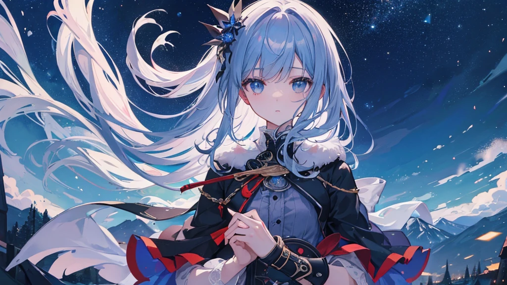 ((Highest quality)), ((masterpiece)), (detailed),Calm Night Sky