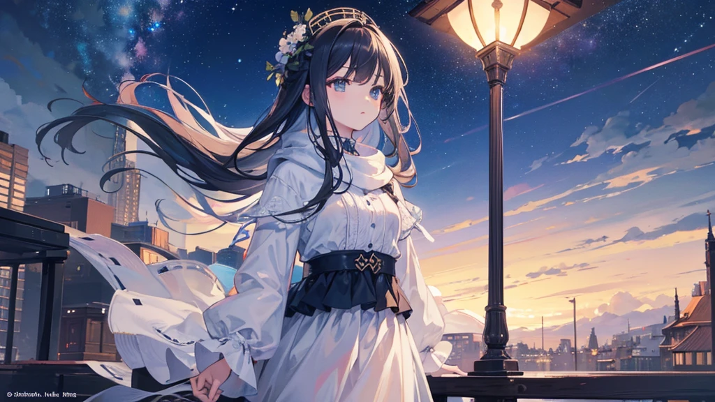 ((Highest quality)), ((masterpiece)), (detailed),Calm Night Sky
