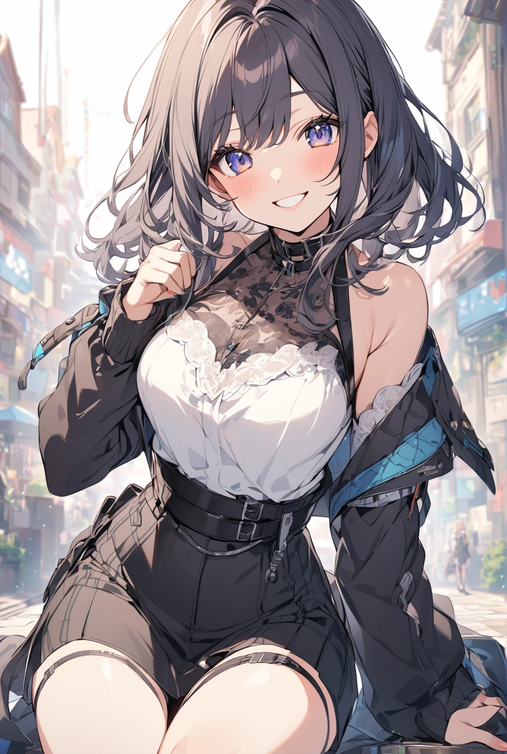 Cute woman with a smile