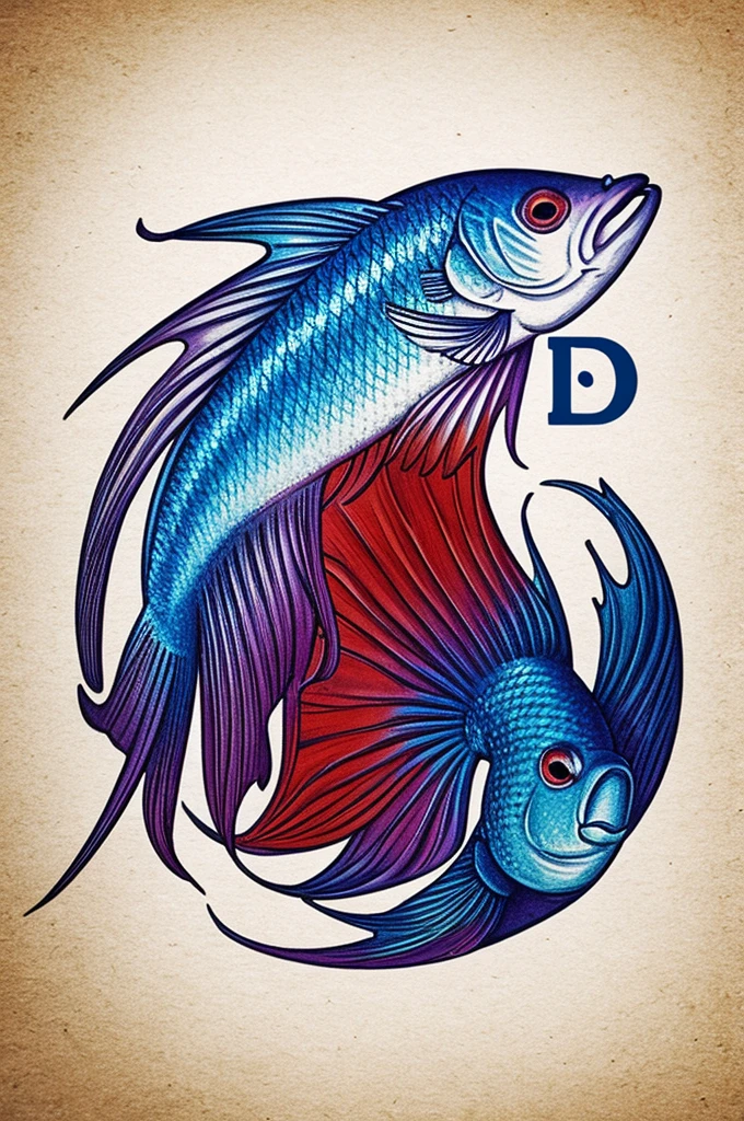 Pez betta logo type for group