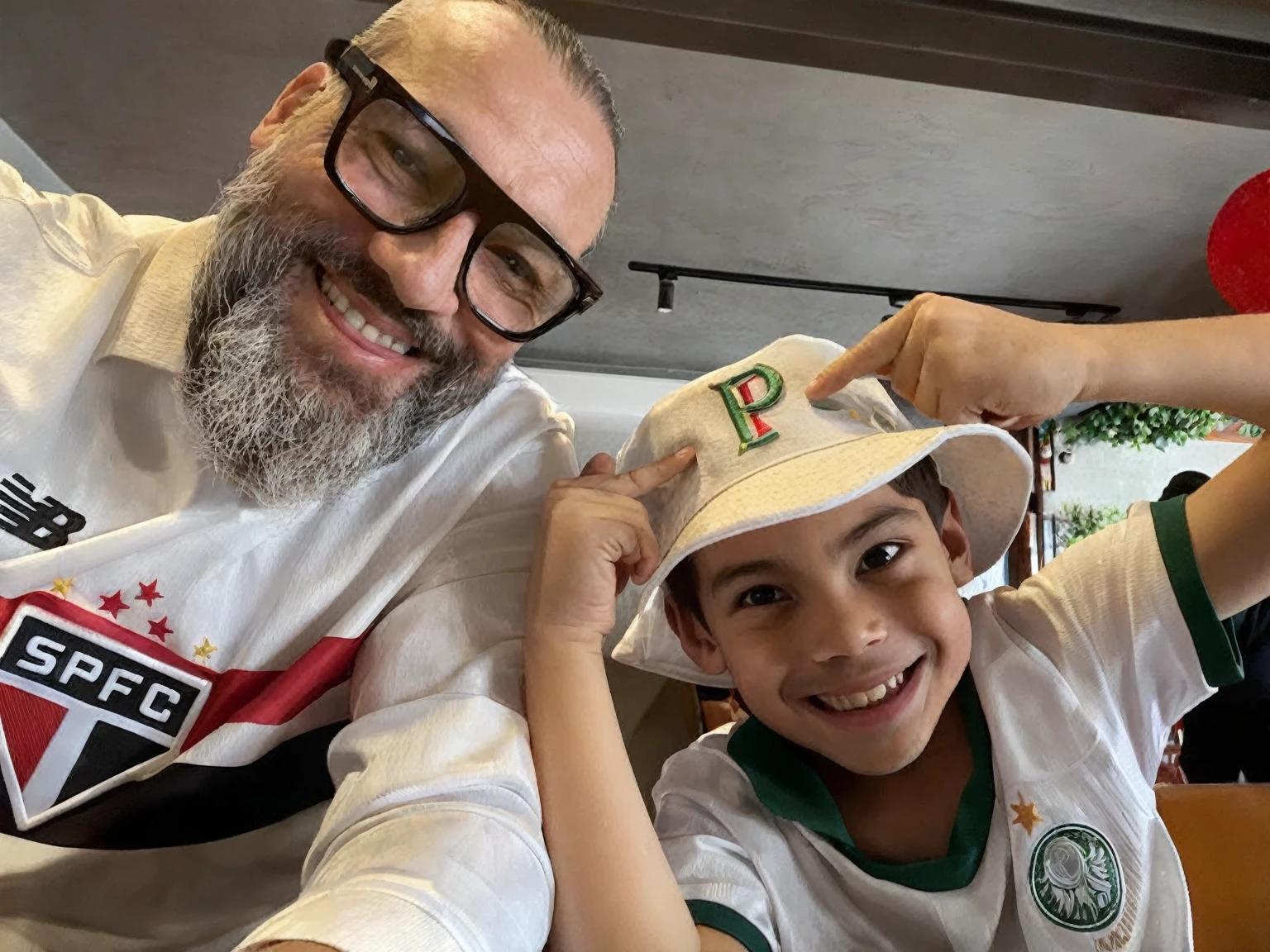 father and son