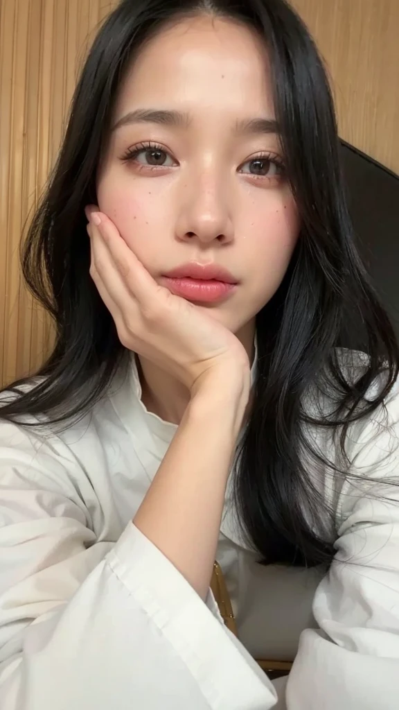 1girl, Twice Mina, beautiful detailed eyes, beautiful detailed lips, extremely detailed face and features, long eyelashes, kawaii, soft lighting, pastel colors, delicate, graceful pose, , cute outfit, (best quality,4k,8k,highres,masterpiece:1.2),ultra-detailed,(realistic,photorealistic,photo-realistic:1.37),digital art, intricate details, cinematic lighting, warm color palette, dreamy atmosphere