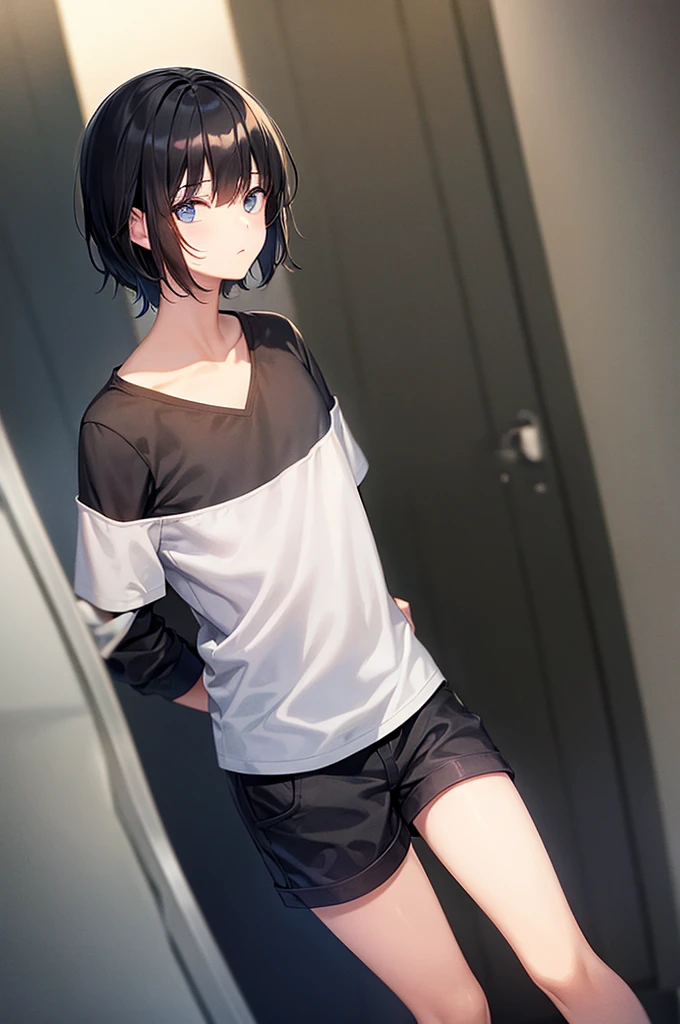 boy black hair
