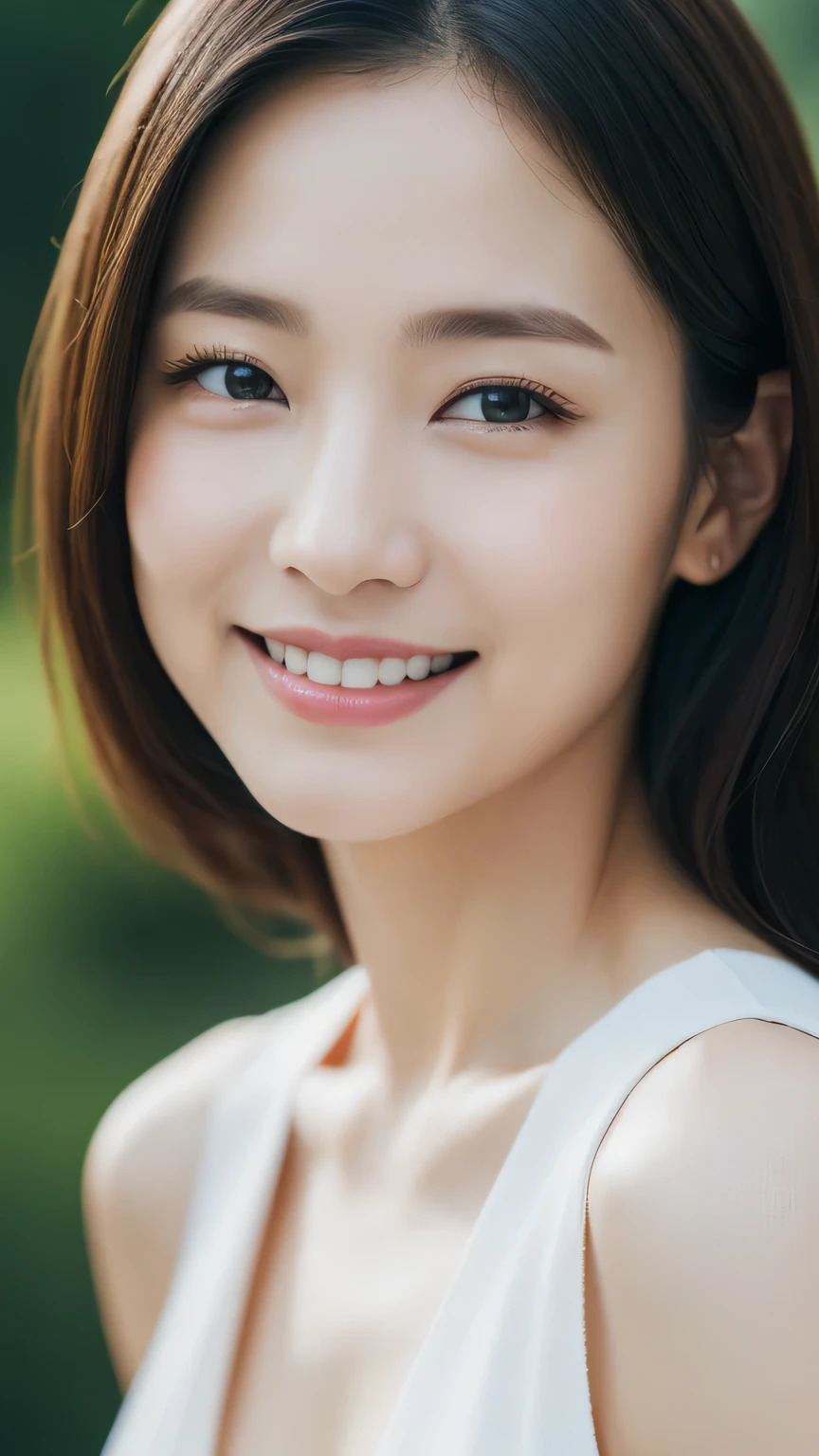 (8k、Live Shooting、Highest quality、masterpiece:1.2)、Very detailedな、Super Resolution、(Genuine、Photo:1.37)、Portraiture、High-quality RAW color photos、Professional photography、Very detailedで美しい、Very detailed、8K Painting Wallpaper、Amazing details、Large file size、Official Art、Very detailed CG Unity 8K wallpaper Very detailed woman、Mrs、40 year old woman with a handsome face, Very beautiful eyes、Very detailedな肌、Very detailedな指、Very detailedな鼻、Very detailed、Perfect Anatomy、Detailed Background、Attentive service、White skin、Glowing Skin、semi-long、A dull smile、Genuine-looking face、Delicate eyes、Droopy eyes、Looking into the camera、Cowboy Shot、Positive、Standing posture、Dynamic Lighting、Face close-up、Show some skin、No accessories included
