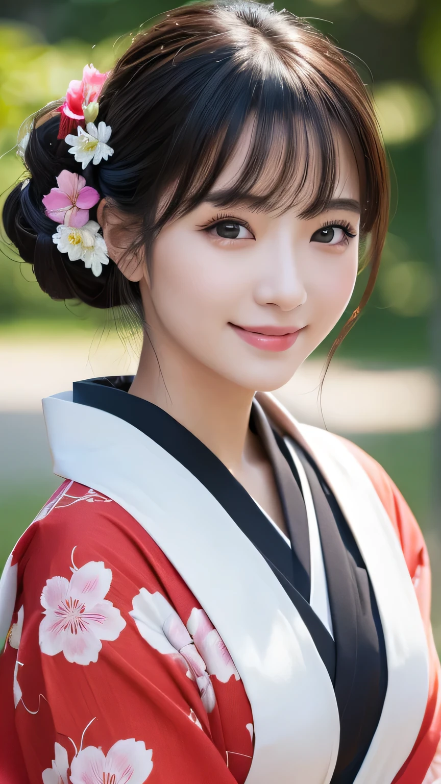 (masterpiece:1.3), (8k, Photorealistic, Raw photo, Best image quality: 1.4), Japanese 、Take a full-body photo，Stylish kimono、Cute costume，Japanese hairstyle，crystal，Natural color lip，(Random Hairstyles:1.2)、Super detailed face、Attention to detail、double eyelid、Sharp focus:1.2、Beautiful woman:1.4、Black Hair、highest quality、masterpiece、超A high resolution、(Photorealistic:1.4)、Highly detailed and professionally lit smile、