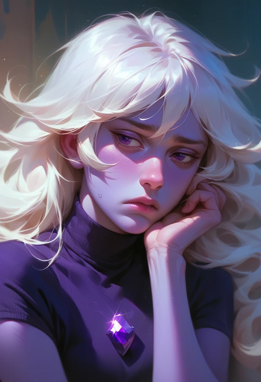 Amethyst from steven universe sad realistic 