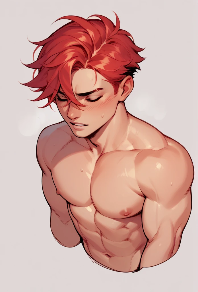 boy, Red-Haired, hairless 
