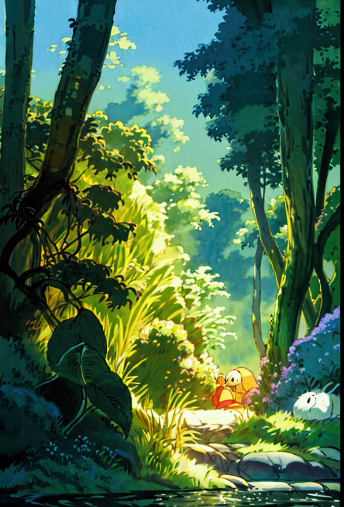 Ghibli water vegetables