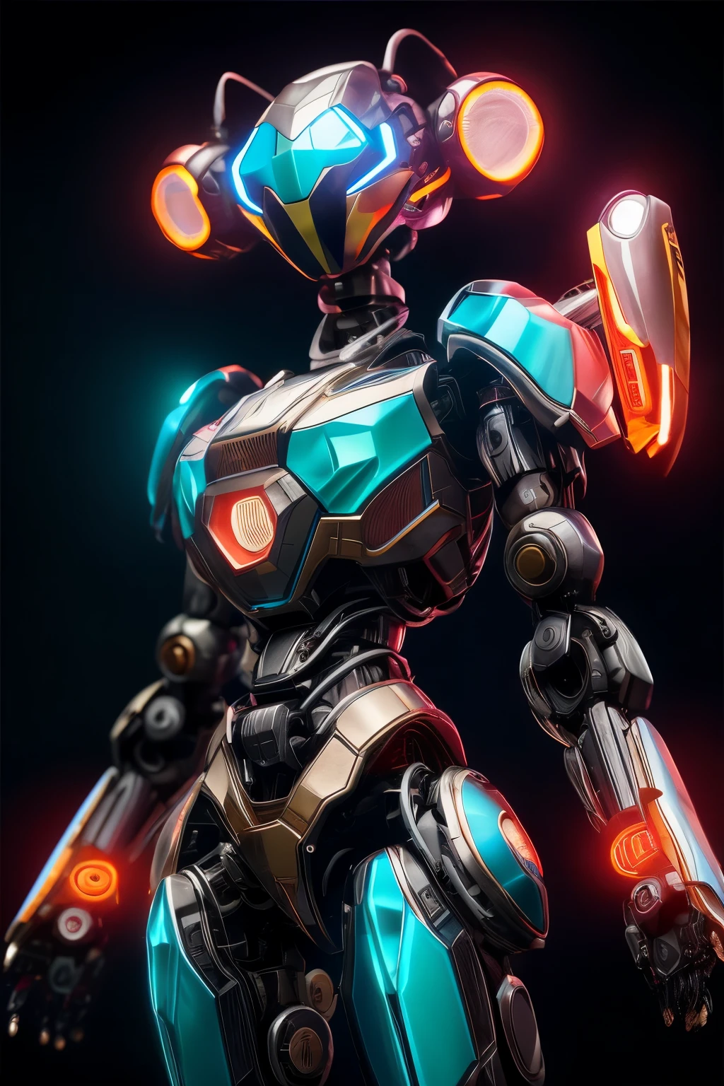 ((masterpiece, best quality)),illustration,ultra detailed 8k,photorealistic,sharp focus,highly detailed,professional lighting,colorful details,iridescent colors BREAK extreme long shot of a factory,large mechanical robot construction,microchip,computer,glowing,intricate details,shitu-mecha is standing in front of the audience,Navel