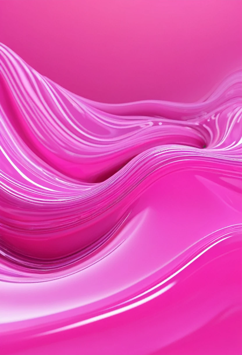 imagine a liquid abstract , 3d, pink and, high quality, 8k resolution