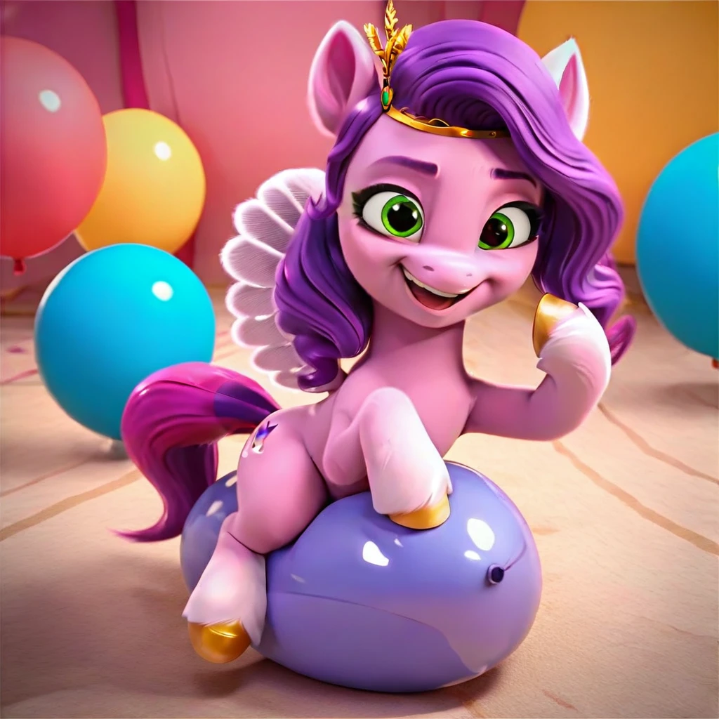 score_9, score_8_up, score_7_up, score_6_up, score_5_up, score_4_up, female, Pegasus, Pipp Petals, solo, looner, nonpop, balloon nonpop, detailed background, hump, party, selfie, fanservice, plot, balloon fetish, balloon support, 3d, hd, 4k, solo, Mature, rating herotic, spread legs, plot, blowing up balloons, balloon blowing, wide hips, arched back, overinflated balloon, tight balloon, necked balloon, translucent balloon, white star print on balloon, balloon inflation, motion blur, bouncing, squeaking, noisy, loud, My Little Pony: Make Your Mark, My Little Pony: A New Generation, cinematic, dynamic angle, depth of field, bloom, subsurface scattering