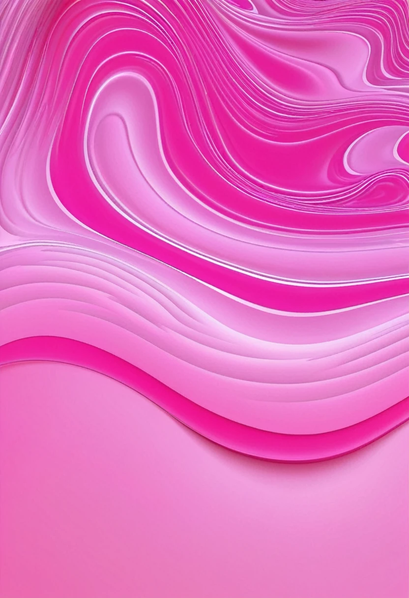 imagine a liquid background, abstract 3d, pink and