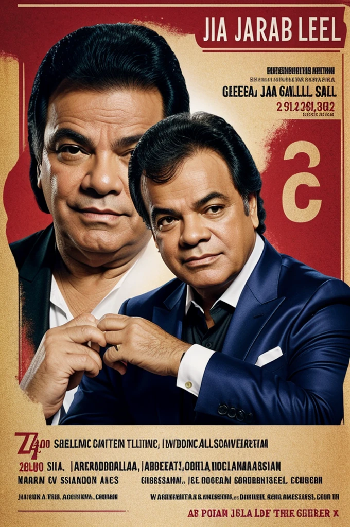 Juan Gabriel concert flyer
