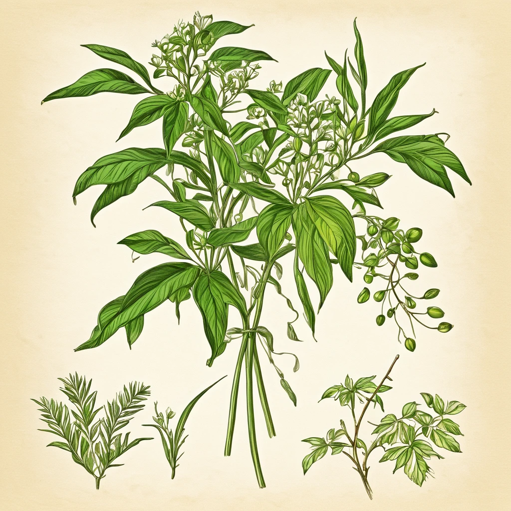 I want a drawing of a plant in the style of an old explanatory sketch, on a sheet of paper. The drawing must include all the elements of the plant: Estate, Stems, leaves, flowers and fruits. It is important that the style is detailed and realistic, as if it were part of a field notebook.The drawing should be in soft and natural tones, avoiding strong colors. Colors should be subtle, similar to those that might have been used in old illustrations, with a palette of greens, brown and cream tones. Illustrations must include anatomical details, as cross sections of fruits and seeds. This explanation was more than enough and very good. I would also like cuts inside the fruit or plant and the entire plant must be colorful but with soft tonal colors.. From the corn plant