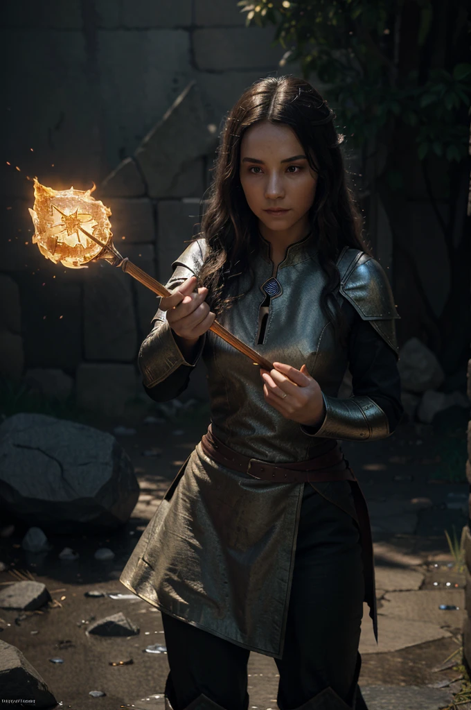 passing stone, ultra detailed fantasy, the ring of fire, realisitic, dnd, RPG, Lotr game design fanart by concept art, behance hd, art station, deviantart, Global Illumination Radiating a Bright Aura Global Illumination Ray Tracing HDR Rendering in Unreal Engine 5
