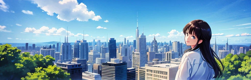 landscape、Real、City、blue sky、