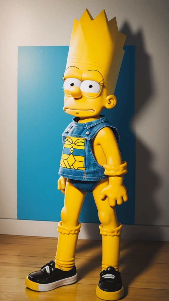 Crea a  Bart Simpson 