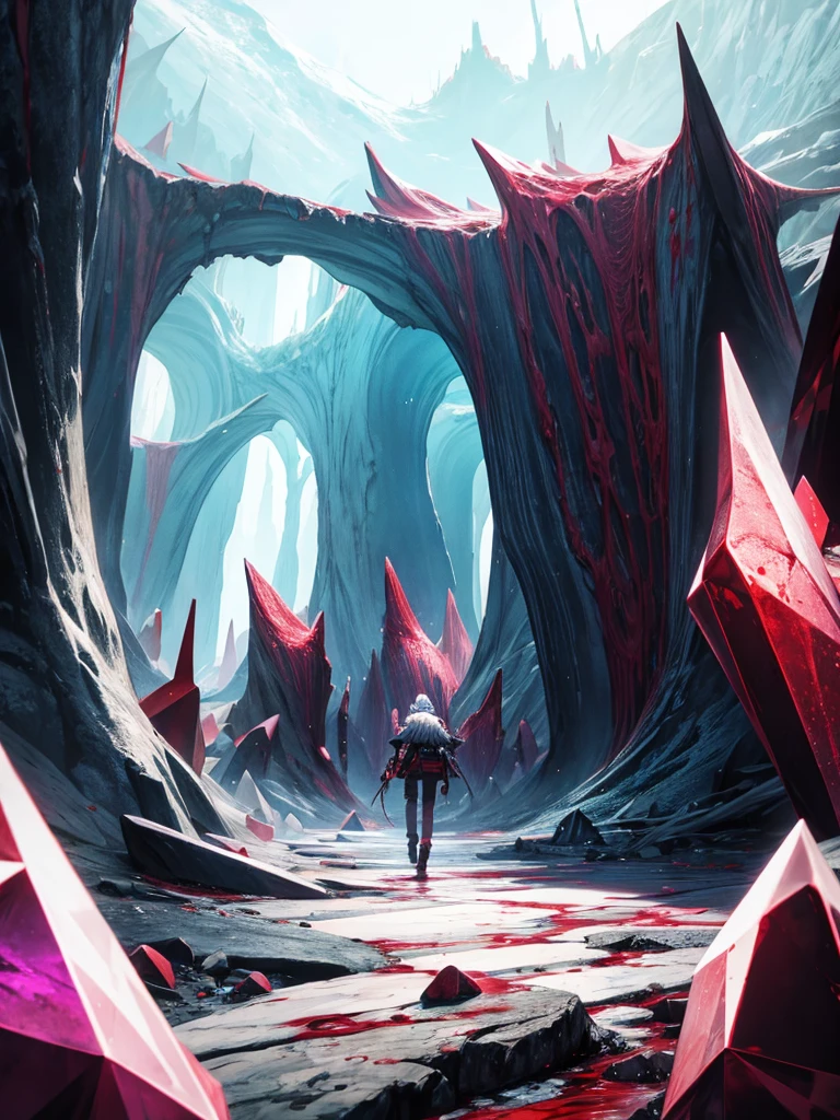 Blood Crystal Cave