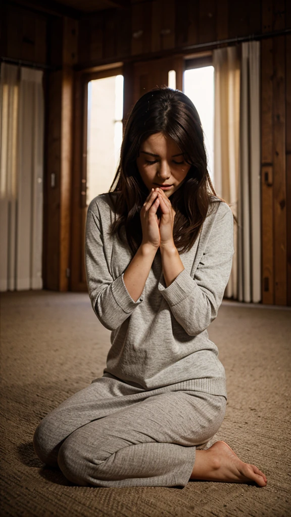 Woman praying 