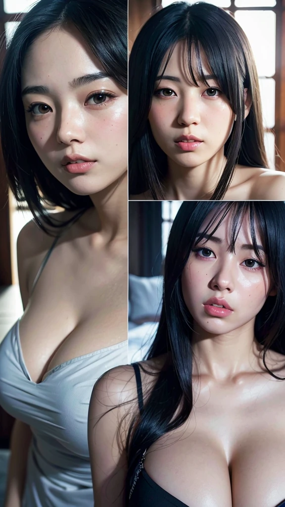 Full-body photo of a chubby Japanese woman、The most beautiful 25-year-old women in swimsuits、Black Hair、Dark Eyes、Ultra high resolution beautiful women photos、Short dress、Detailed skin、Iris Detail、Detailed fabric、Hair、Dark circles under the eyes、詳細な自然なThin lips、Hair Shadow、Dust、未編集のThin lips、8K Photo、Unedited skin、Thin lips、Beautiful Skin、Healing Wounds、thin facial hair、model、Ultra-detailed eyes、Subtle flawacro hair detail、Sharp focus、Front facing face、Looking straight ahead、Perfectly symmetrical face、Face down、Extreme photorealism perfect detail、Morning Light Photo Portrait、- --s 750