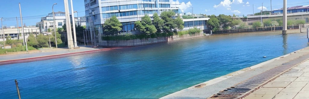 landscape、Real、City、In town、blue sky、