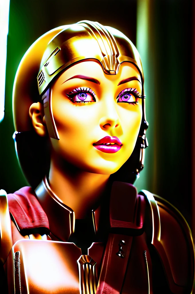a ((female twi'lek ))mandalorian, beautiful detailed eyes, beautiful detailed lips, extremely detailed face, long eyelashes, mandalorian armor, sci-fi, cinematic lighting, dramatic, epic, intricate details, hyper-realistic, 8k, high-quality, photorealistic