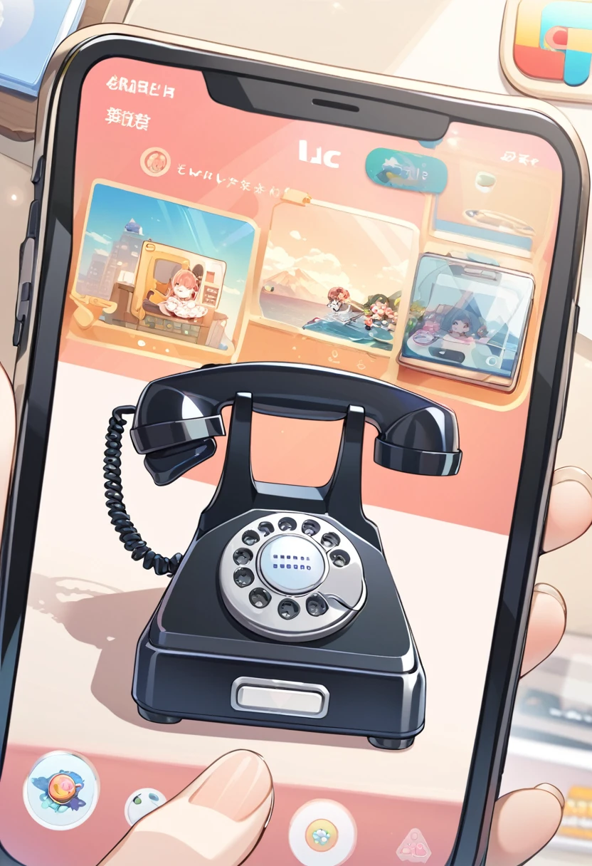 landline telephone, icon, iOSiconアプリ, icon app,