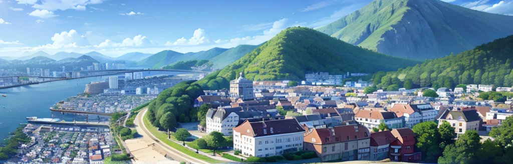 landscape、Real、City、In town、blue sky、