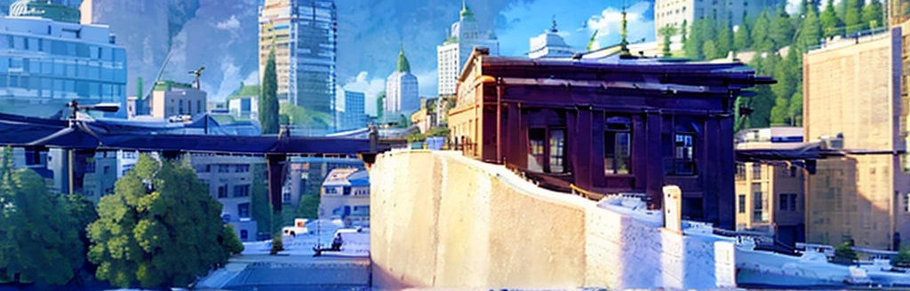 landscape、Real、City、In town、blue sky、