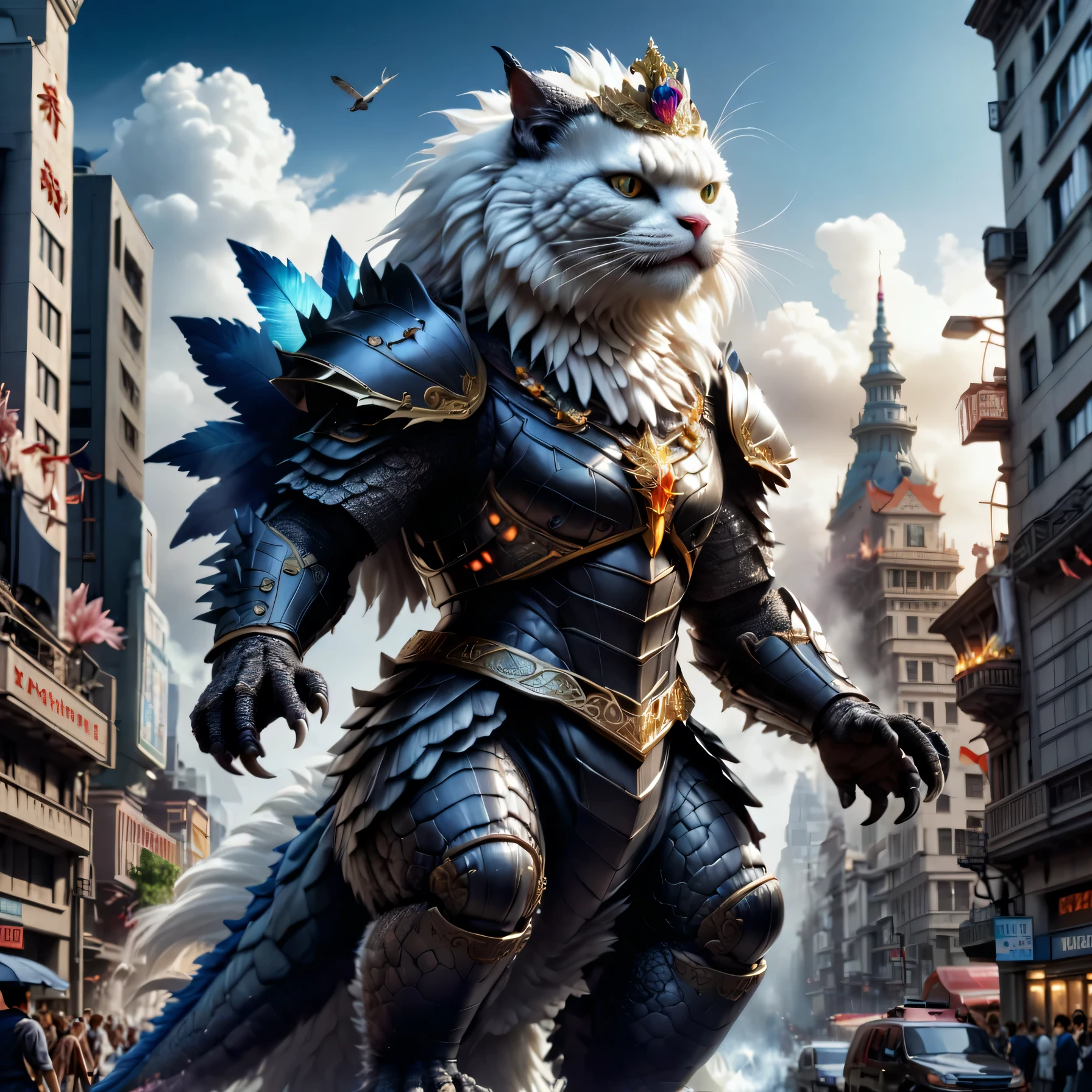 （0719）Today's challenge theme：Giant Cat