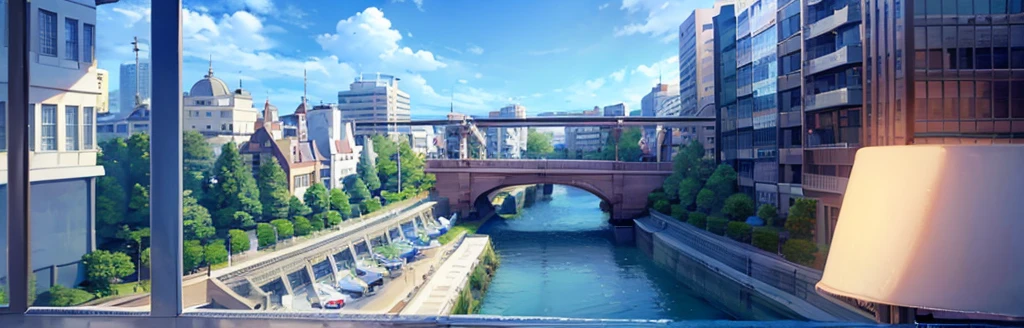 landscape、Real、City、In town、blue sky、
