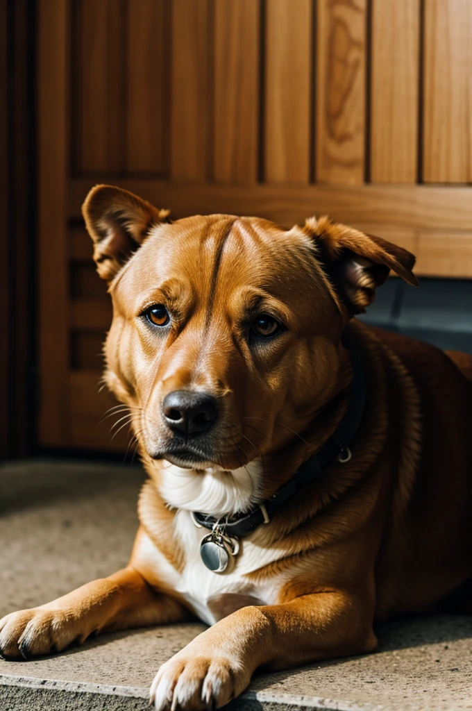 a dog