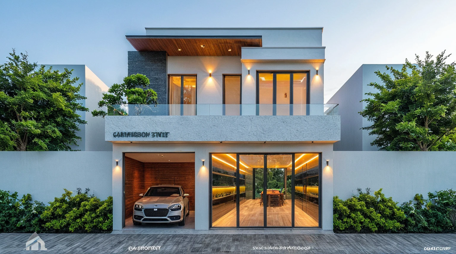 Masterpiece, high quality, best quality, authentic, super detail, outdoors, onestoreyvillaXL, aiaigroup, house style modern on the street ,stairs, white wall ,road,pavement, grass, trees, sky, cloud, (daylight:1.1)
