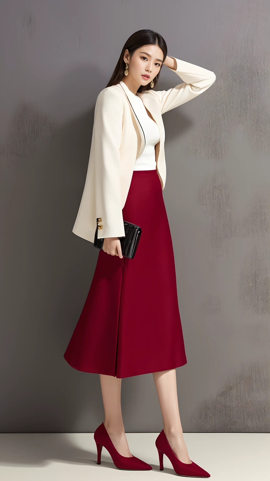 Queen style dressing emphasizes strength、Elegance and luxury。To show this style,Here are some key points to follow::
Choose a classic cut:Choose a tailored fit、Items with smooth lines,Like a fitted suit jacket、Straight pants or A-line skirt。These items can highlight the curves of women's bodies,Demonstrating a sense of strength。
Use noble colors:Choose black、White、Dark Blue、Noble colors such as wine red。These colors not only,And it can give people an impression of authority and professionalism。
Pay attention to material selection:Choose high-quality fabrics,Like velvet、silk、Wool, etc.。The gloss and texture of these fabrics can enhance the overall sense of luxury.。
Simple décor:Avoid excessive decoration and details,Choose a simple and elegant style。Can use some exquisite accessories,Metal-like bracelet、Earrings or necklaces,To increase fashion sense。
Strong footwear:Choose a pair of power shoes,Like high heels、Pointed-toe shoes or simple boots。These shoes can enhance the overall aura。
Confident posture:Queen style dressing is not just about choosing clothes,It is a confident attitude。Maintain an upright posture,Show your style with confidence。