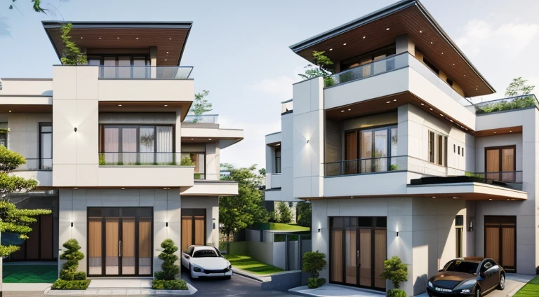 (masterpiece, best quality:1.2), 1villa, a rendering of a modern house with a lot of windows, architectural visualization, residential, architectural rendering, high quality rendering, wide angle exterior 2022, overall architectural design, rich house, 8k vray render, concept house, very realistic render, exterior design, precise architectural rendering, highly detailed architecture, gang house, quality rendering, ”ultra realistic