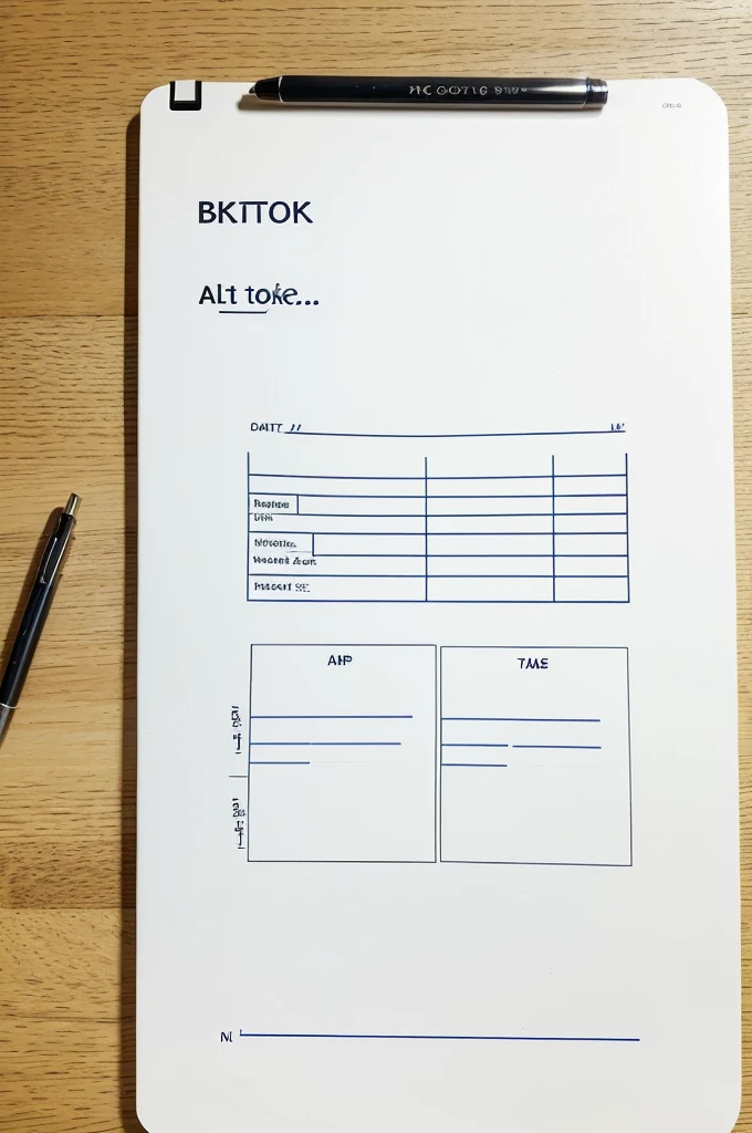 The narrator breaks down a large task into small parts on a whiteboard or paper, and solve them one by one.