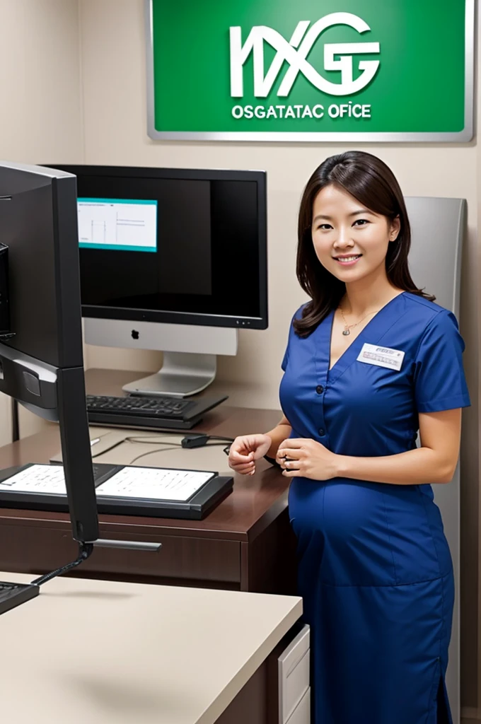 I want a logo for my obstetric office, The name is MG obstetric health, could you help me?
