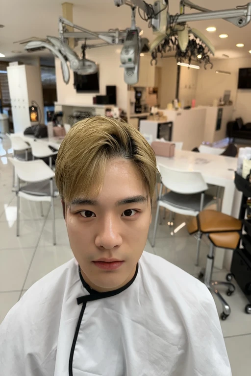Best Quality, 8k, Masterpiece, (Portrait: 1.3), (photo realistic:1.4), (hyper realistic:1.4), Sharp Focus, looking at viewer, (smoother lighting:1.1), (increase cinematic lighting quality:0.9), realistic lighting, backlighting, light on face, ray trace, (brightening light:1.2), (Increase quality:1.4), sharp detail, (best quality real texture skin:1.4), finely detailed eyes, black_eyes, finely detailed face, 25 year old Korean man