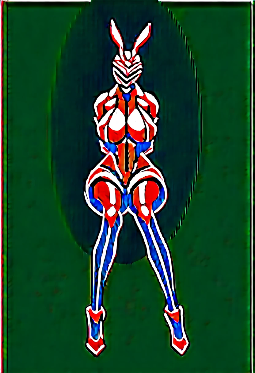 score_9, score_8_up, score_7_up, jl33, science fiction, helmet ,score_9,score_8_up,score_7_up,red background,1girl,solo,looking at viewer,sitting,full body,huge breasts,lemon0013,bondage outfit,bodysuit,fishnets,slingshot swimsuit,elbow gloves,black thighhighs,lace trim,playboy bunny, (condom_belt, condom, used condom, multiple condoms,colorful_condom), city street, night, red light district, people in background