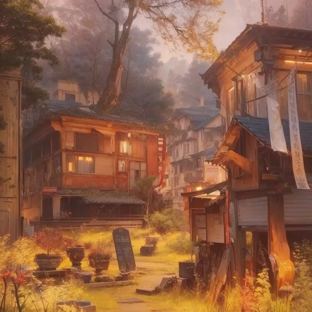 There's a fire in the garden、There is a painting with a train in the background., Traditional Japanese concept art, Japanese Village, Japanese Street, Anime scenery concept art, Xin Haicheng, Painterly concept art, Apex Legends concept art, Highly realistic concept art, Landscape Game Concept Art, detailed 4K concept art, Beautiful concept art, Anime background art Blazing flames, fire, crowd, throng, freezing, mother warming her baby.Scenery and Cityscape in the Early Meiji Era After the Meiji Restoration, Japan underwent rapid modernization and civilization. Consequently, many changes and reforms occurred. Below is a detailed explanation of the scenery, appearance of the poor, occupations, and cityscapes in the early Meiji period (1868 to the early 1880s). 2. Appearance of the Poor Life for the impoverished and lower classes remained harsh. In particular, in urban areas, people migrated from rural areas or unemployed artisans gathered, intensifying competition in the labor market. Many of them struggled with poverty, often residing in slums or around temples. 3. Occupations Meiji early Japan witnessed a diversification of occupations. Traditional agriculture and handicrafts were accompanied by the rise of modern industry and commerce. Particularly in urban areas, factory workers, shop clerks, and transporters increased, giving rise to new professions. However, many in these occupations endured harsh working conditions. 4. Influence of Civilization and Enlightenment During the Meiji era, Western cultural influences spread rapidly. Changes in clothing, dietary habits, and the proliferation of Western-style architecture advanced, especially in urban areas. Conversely, this development posed a threat to traditional culture and lifestyles, resulting in societal upheaval and adaptation challenges. 5. Social Change and Policy Influence While promoting modernization policies, the government also addressed poverty and social issues. Legislation for labor protection and charitable activities to aid the poor were implemented. Nevertheless, living conditions for the impoverished scarcely improved. The early Meiji period marked a rapid transformation in Japan, w