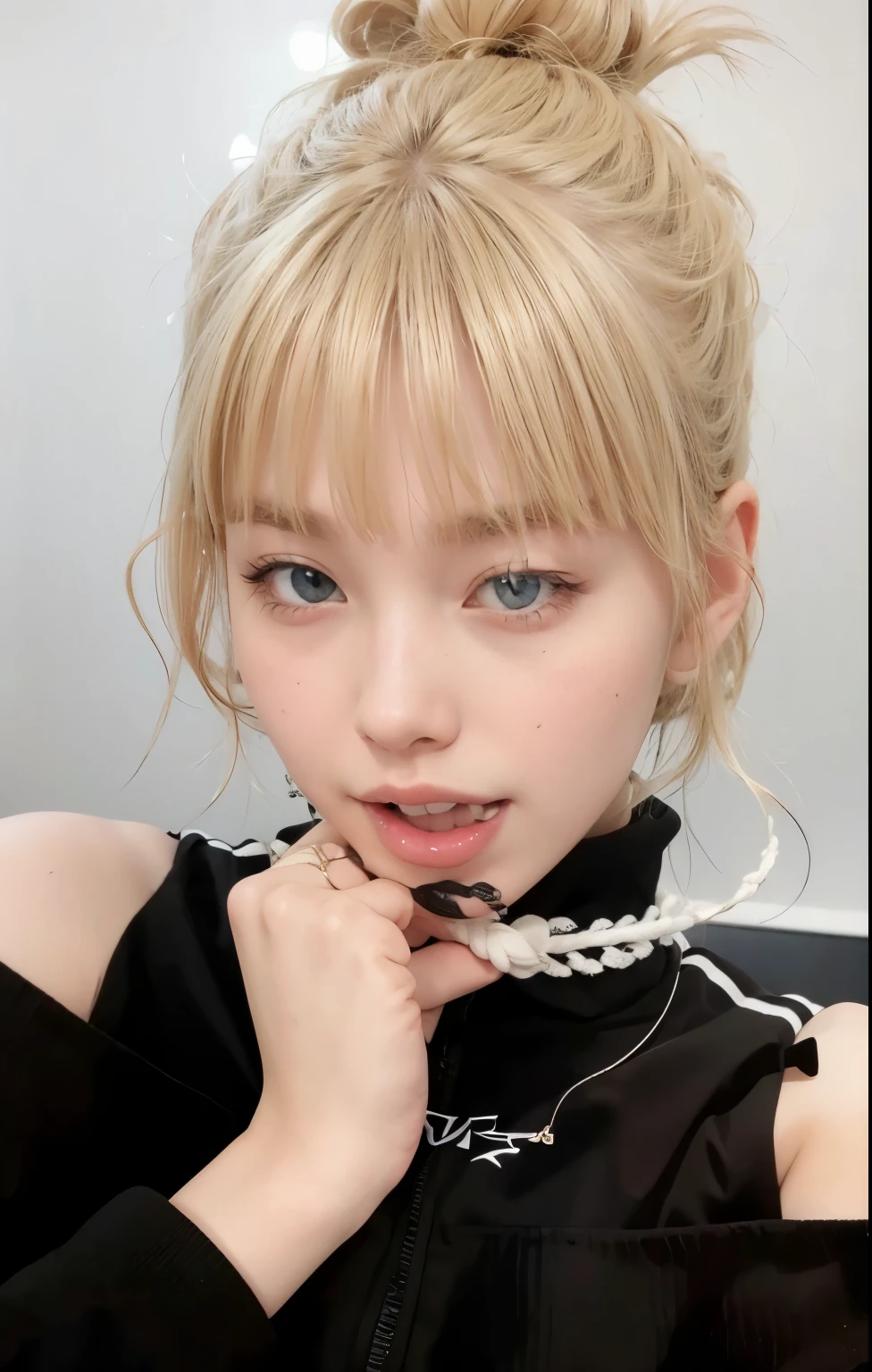 blonde woman