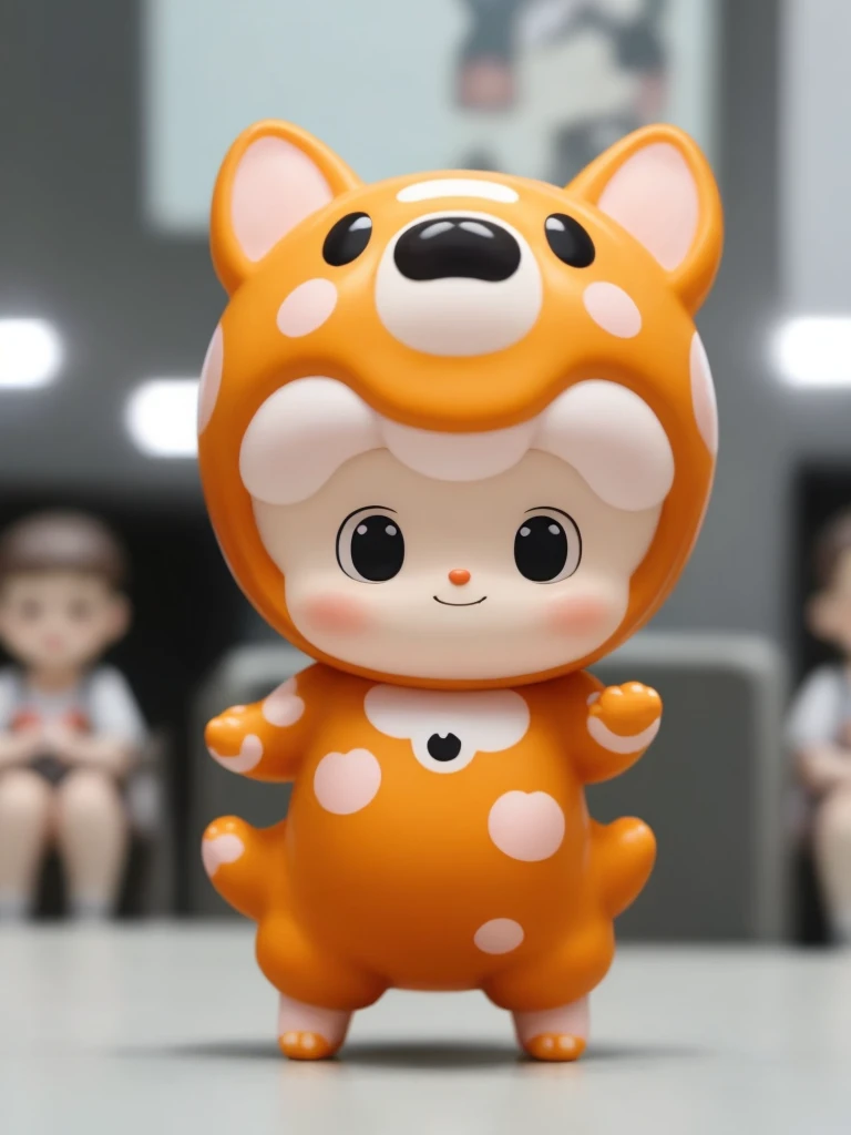 Blind Box、Little kids performing on stage、Wearing cute animal costumes、Act with a smile