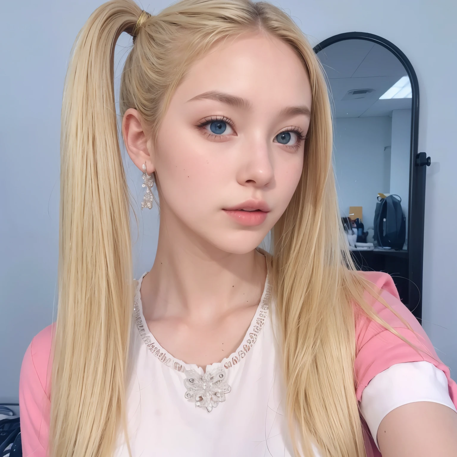 blonde woman