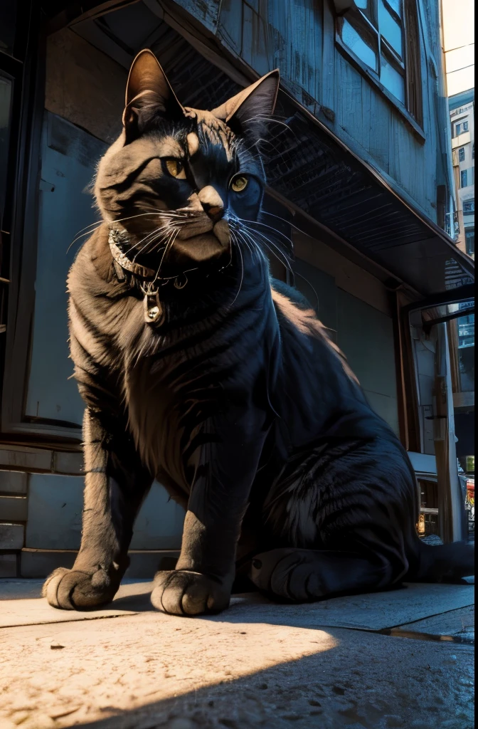 Super huge cat