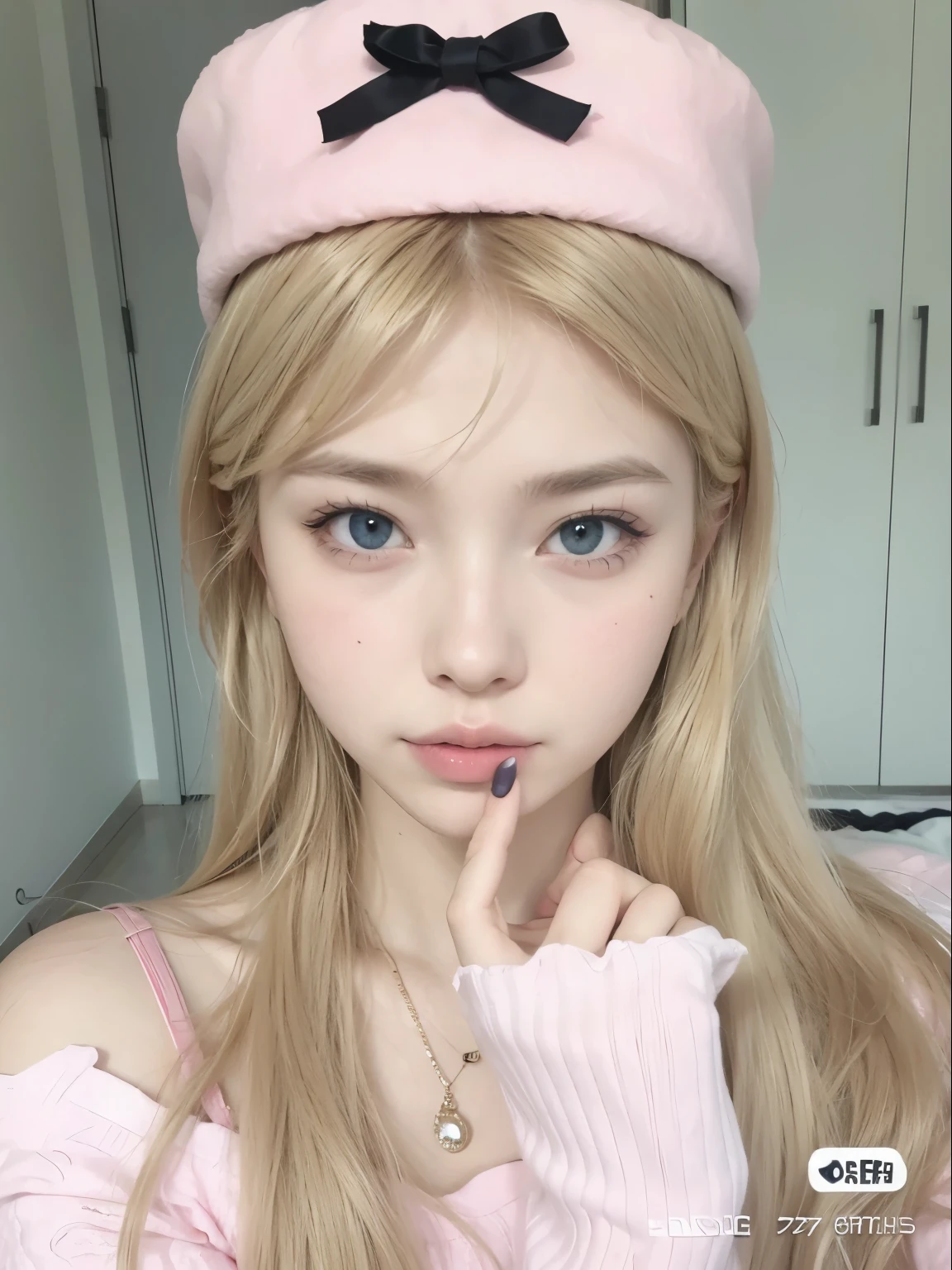 blonde woman