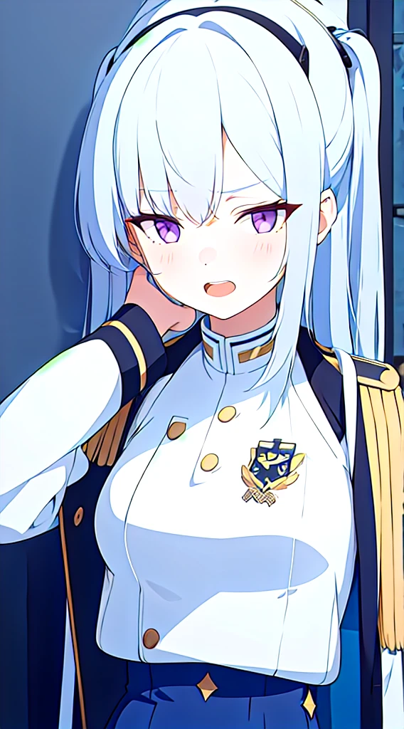 1girl, girl, solo, upperbody, , uniform,