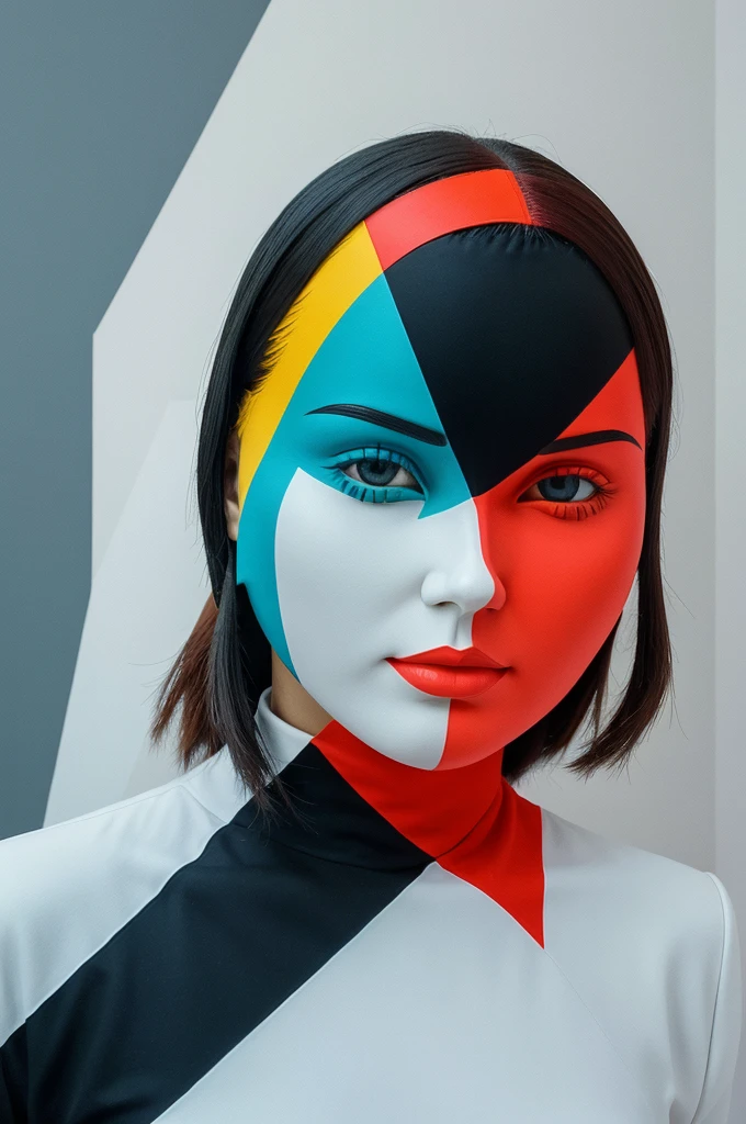 Create a art where only apply with color in geometric abstractive Constructivesims
Kazimirmalevich
Supermatism
Rayonism
( Basically russian movements)