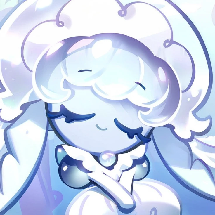 Woman looking like a kawaii jellyfish