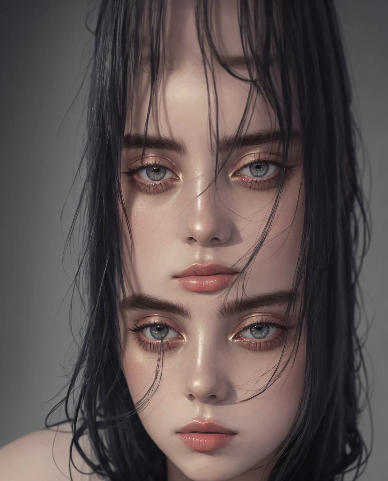 high detail photo of 1girl billieeilish,, professional, photography, excellent lighting, impeccable, precision, rich colors, deep shadows, clarity, high-resolution, razor-sharp, composition, light and shadow, timeless beauty, captivated, artistry, craftsmanship, elegance, sophistication, exquisite, details, atmosphere, balance, masterful, technique, expertly captured, stunning, visual impact, top-quality, compelling, professional-grade, aesthetics, flawless, remarkable, perfection, attention, dynamic, evocative, nuanced, depth, vibrancy, masterclass, breathtaking, awe-inspiring, high-definition, alluring, enchanting, texture, storytelling, mesmerizing, cinematic, elite, artistry.